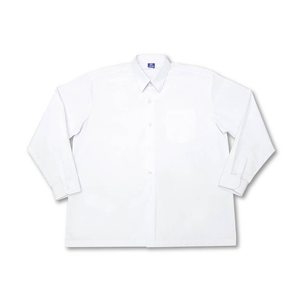 SWAN Premium White Shirt Long Sleeve Boy School Uniform
