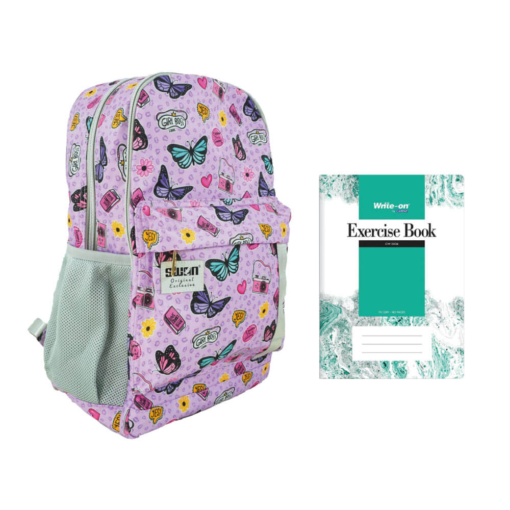 Swan Kids Children Easy Pac School Bag (XL)