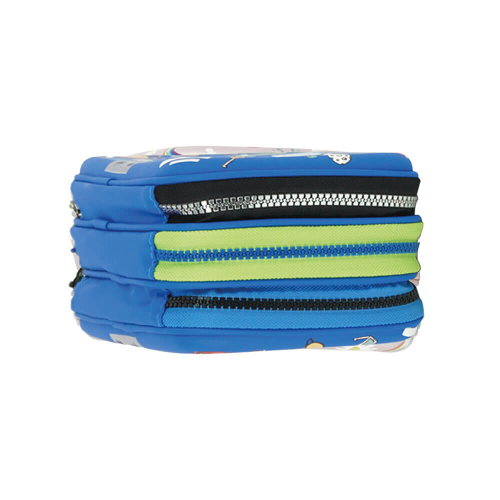 SWAN 3-Layer Multifunctional Storage Pencil Case