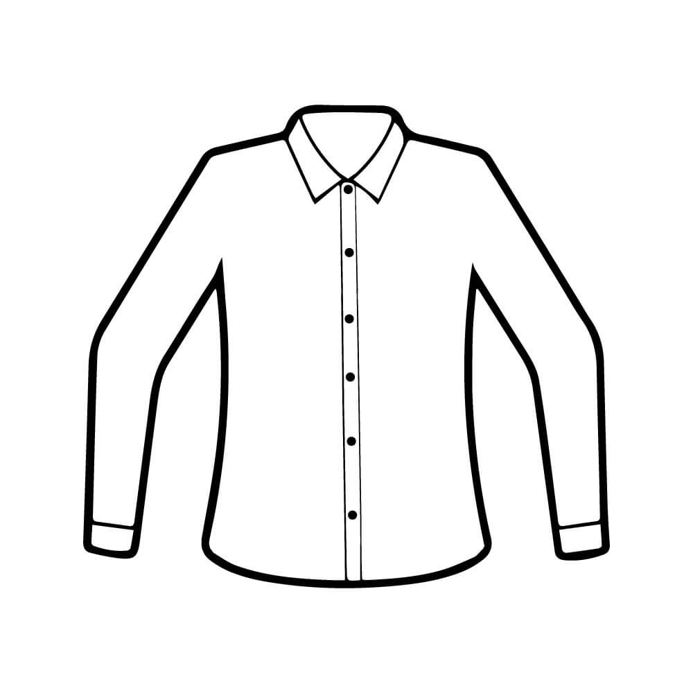 SWAN Premium Blue Shirt Long Sleeve Boy School Uniform