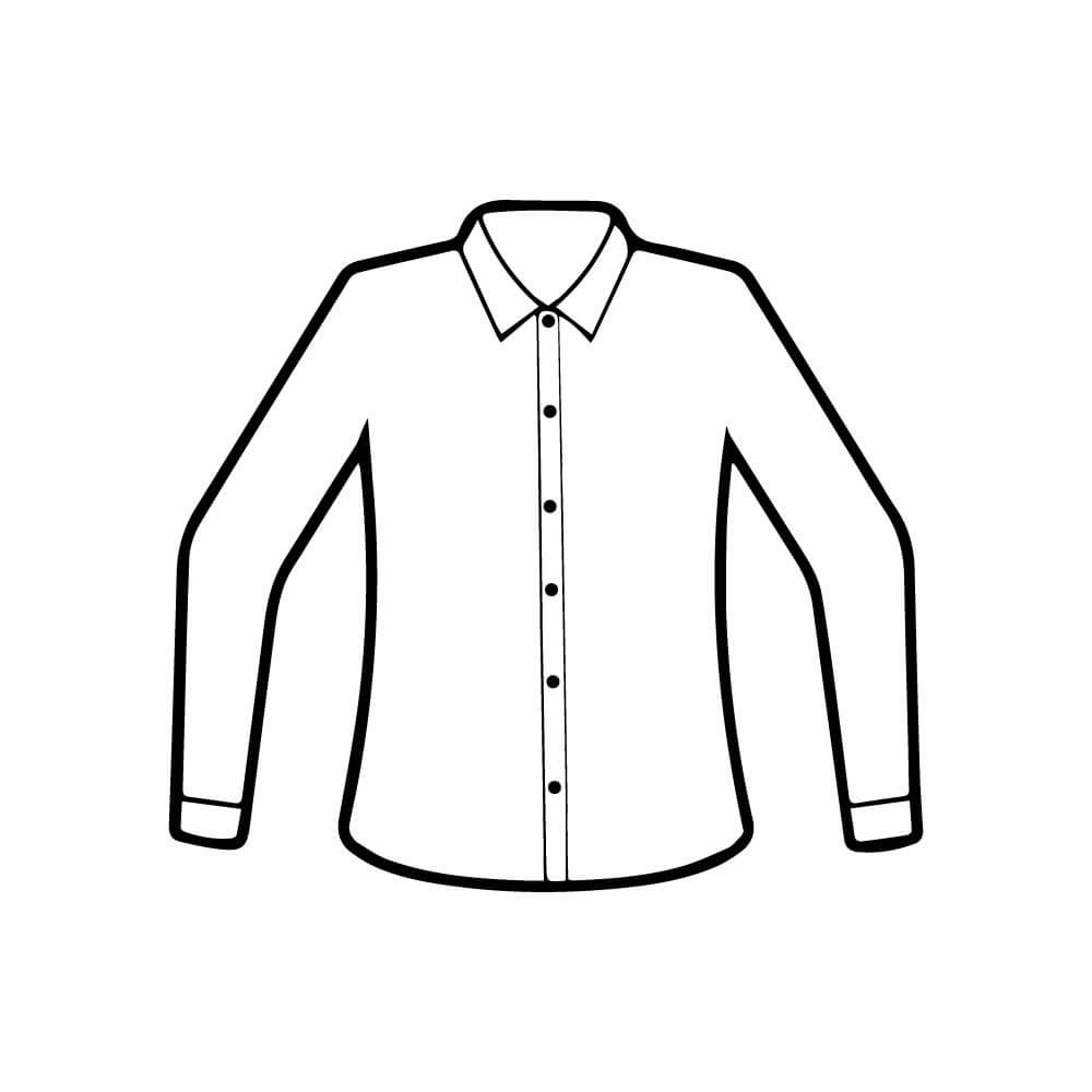 SWAN Premium White Shirt Long Sleeve Boy School Uniform