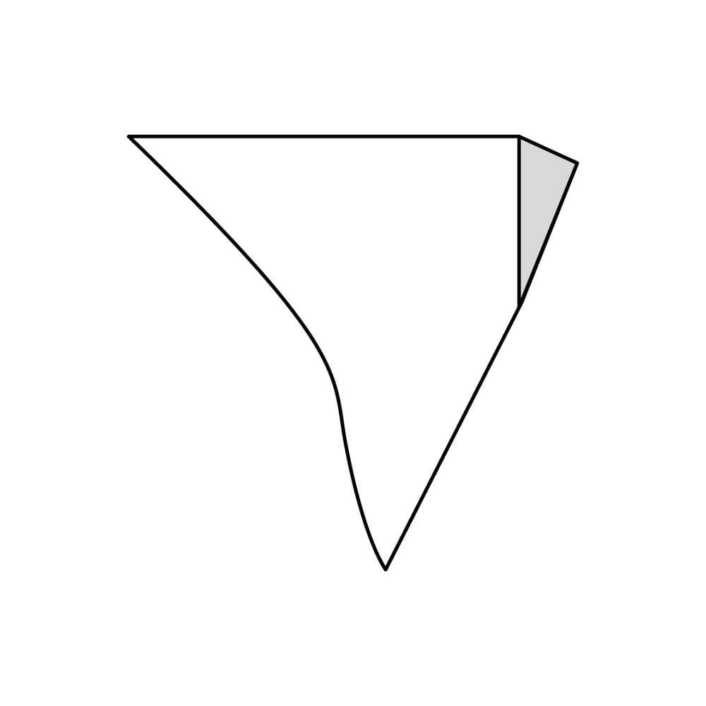 SWAN Premium White Tudung School Uniform