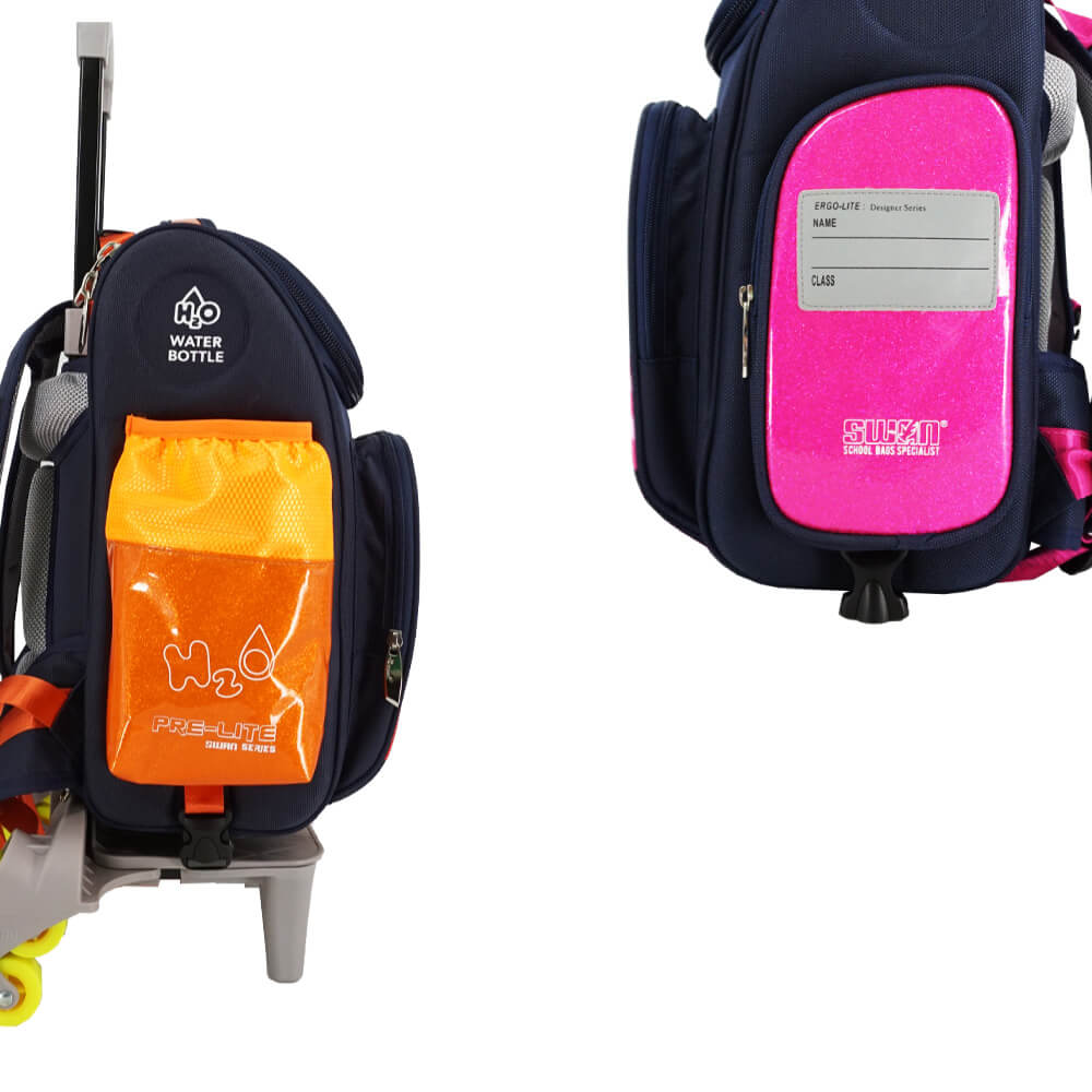 SWAN Infinity Lite Roll Ergonomic Trolley School Bag