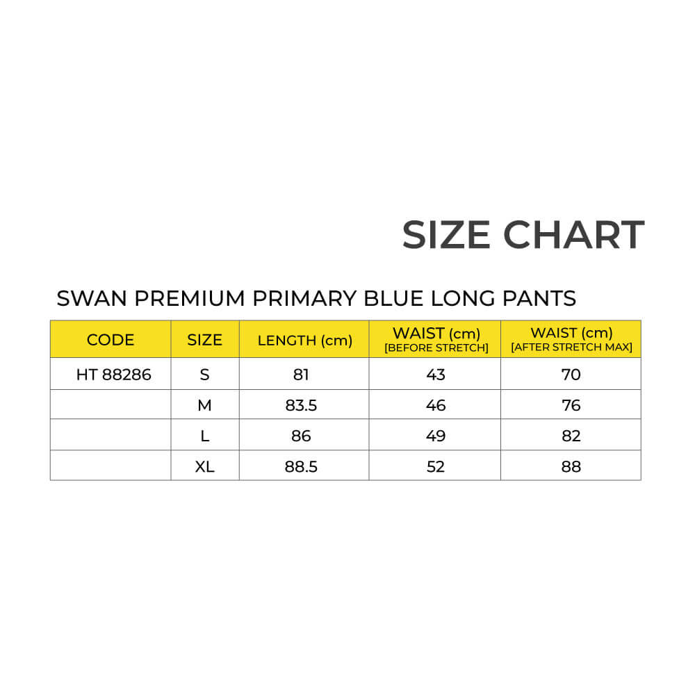 SWAN Premium Sport Pants School Uniform