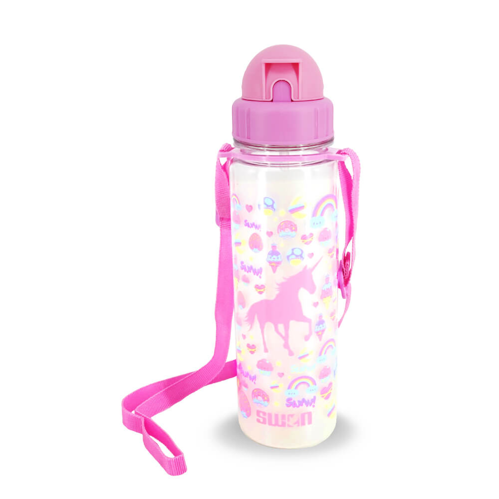 SWAN UNICORN 550ML WATER BOTTLE