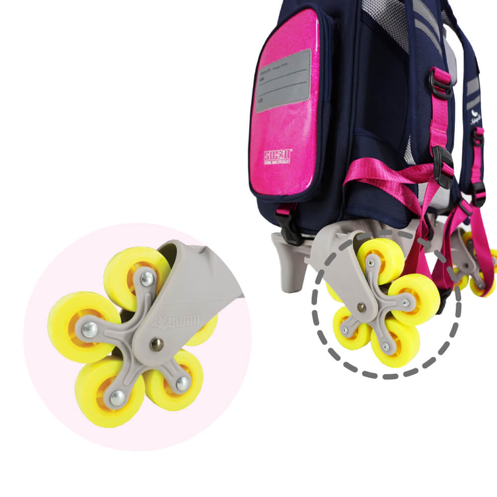 SWAN Infinity Lite Roll Ergonomic Trolley School Bag