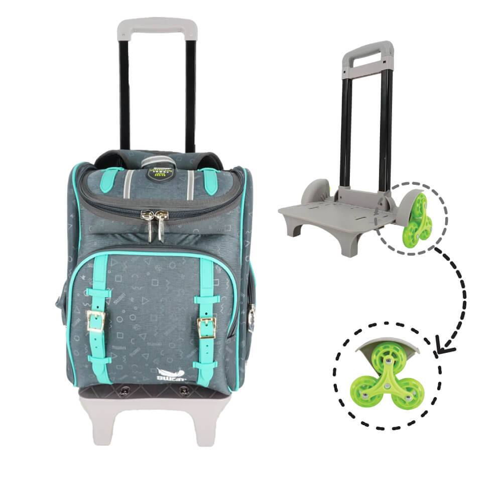 SWAN Techno-Lite Trolley School Bag