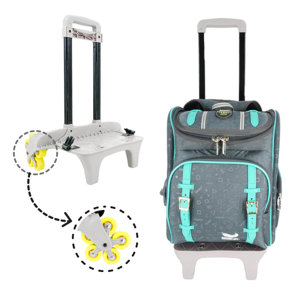 SWAN Techno-Lite Trolley School Bag