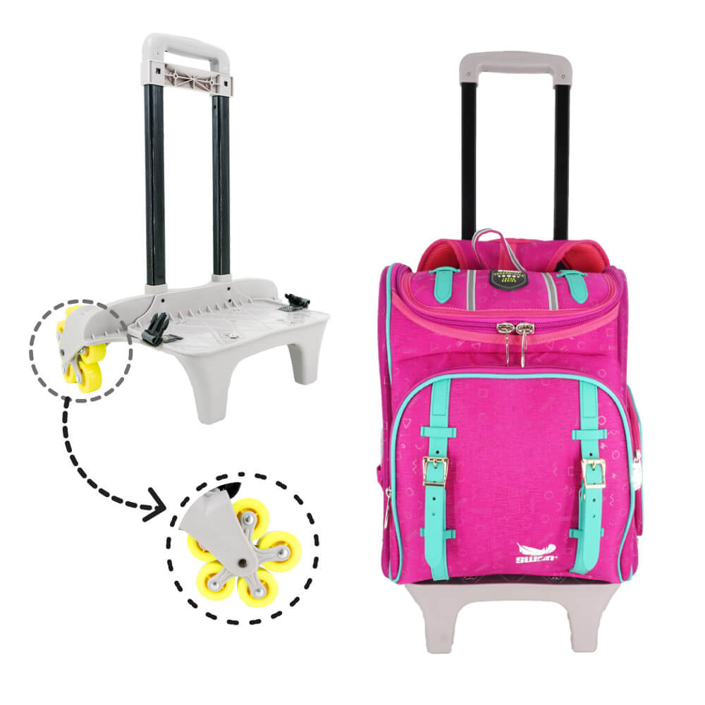SWAN Techno-Lite Trolley School Bag