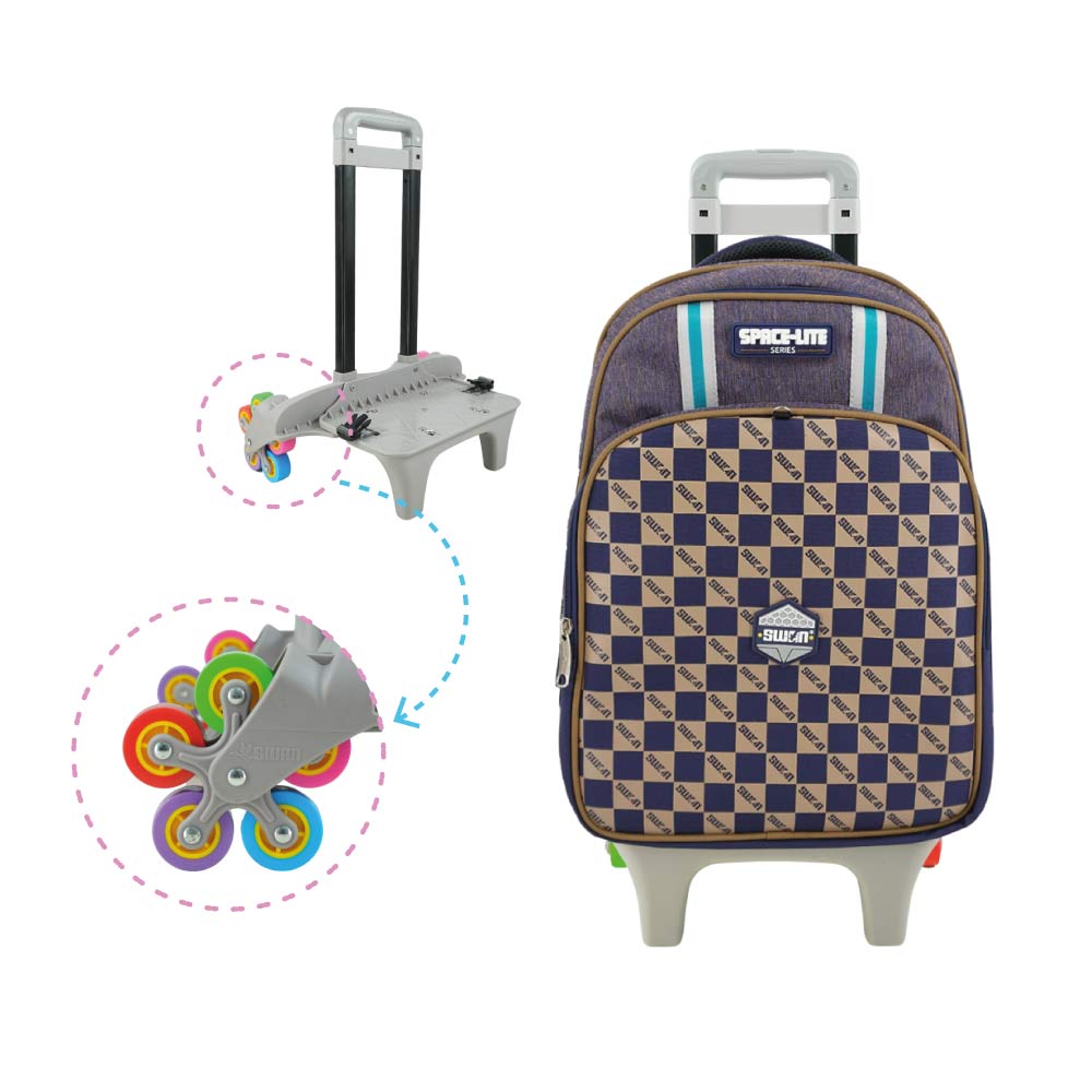 Swan Eco 2 Space Lite Roll (XXL) Trolley School Bag