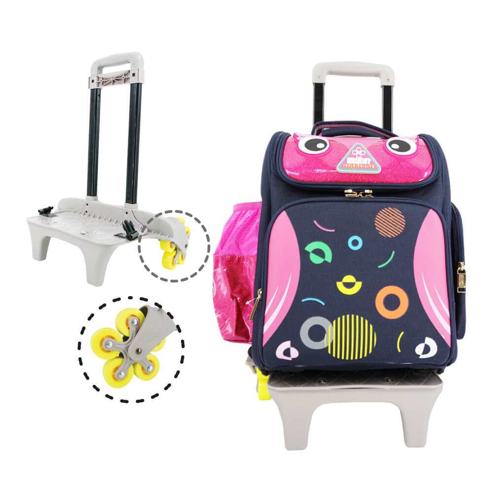 SWAN Infinity Lite Roll Ergonomic Trolley School Bag