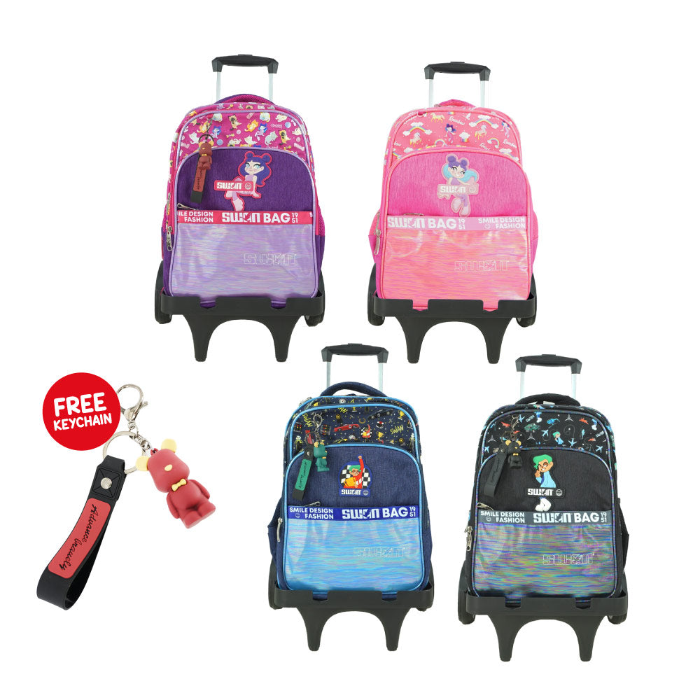 Swan trolley school bag on sale