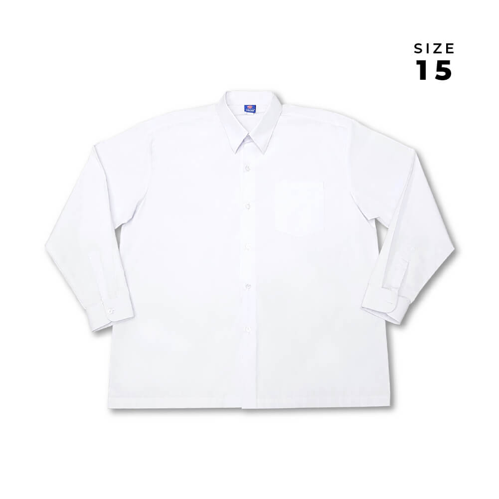 SWAN Premium White Shirt Long Sleeve Boy School Uniform