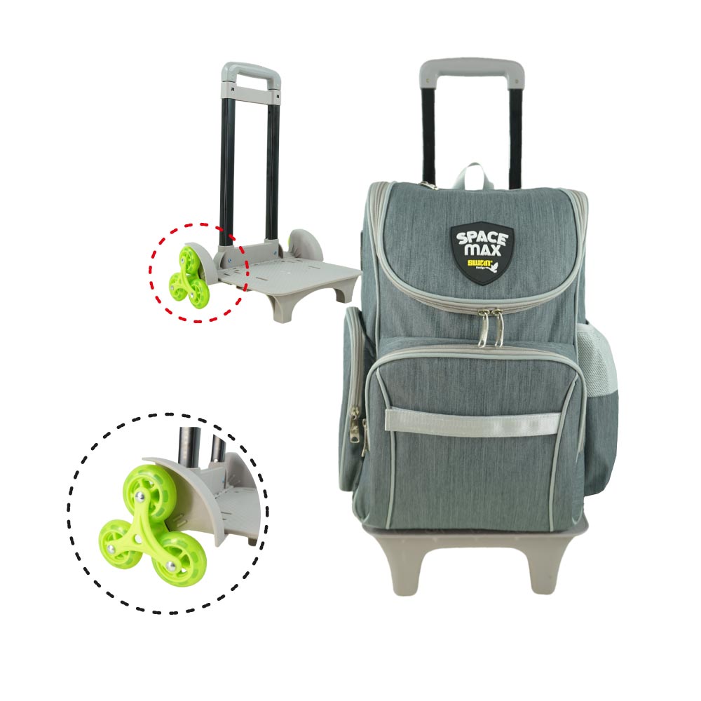 SWAN Space Max (XXL) Trolley School Bag