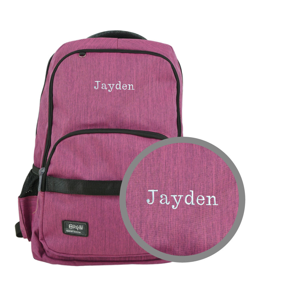 Swan Metal Design 3 Backpack (Embroidery)