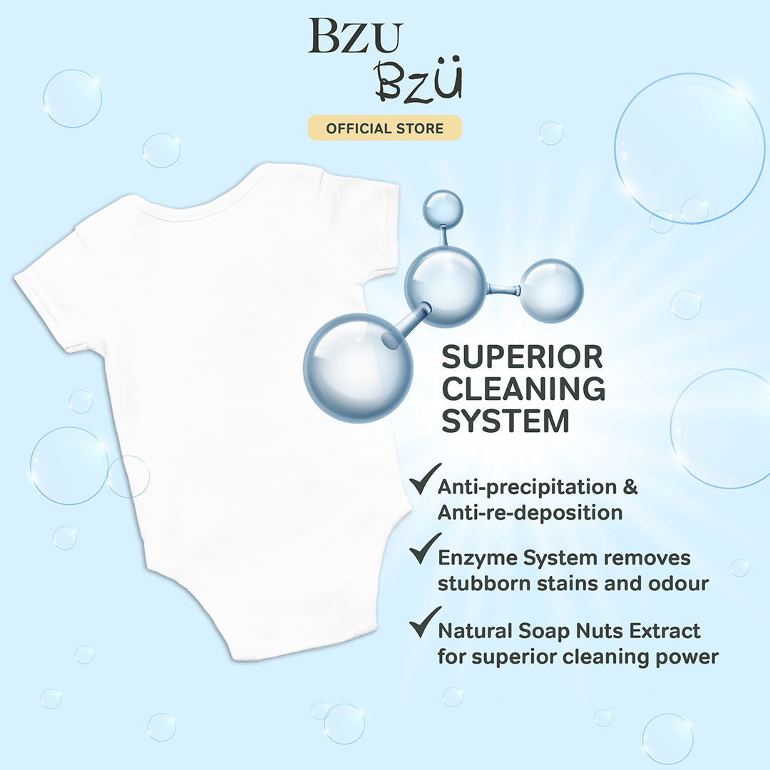 BZU BZU Baby Laundry Detergent and Softener (800ml)