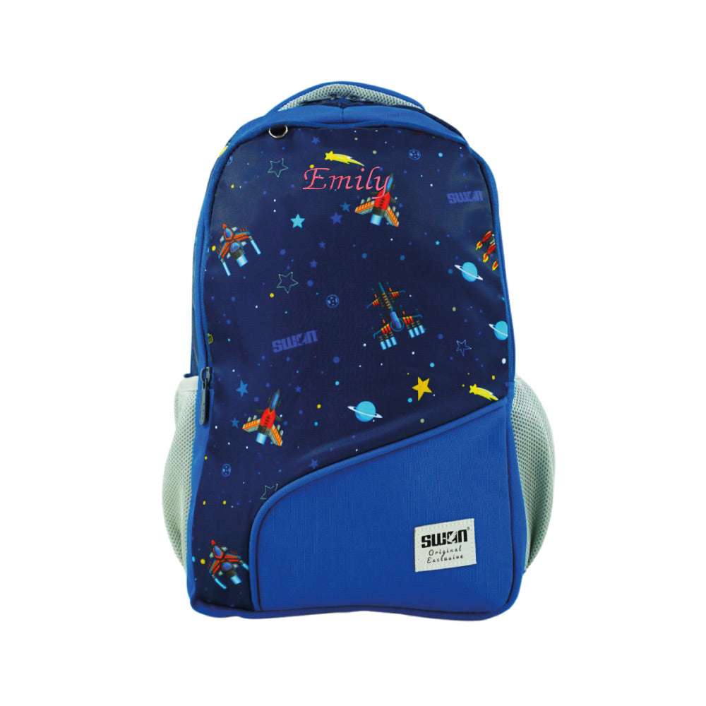 Swan Abstract Smile School Bag (L1) Backpack