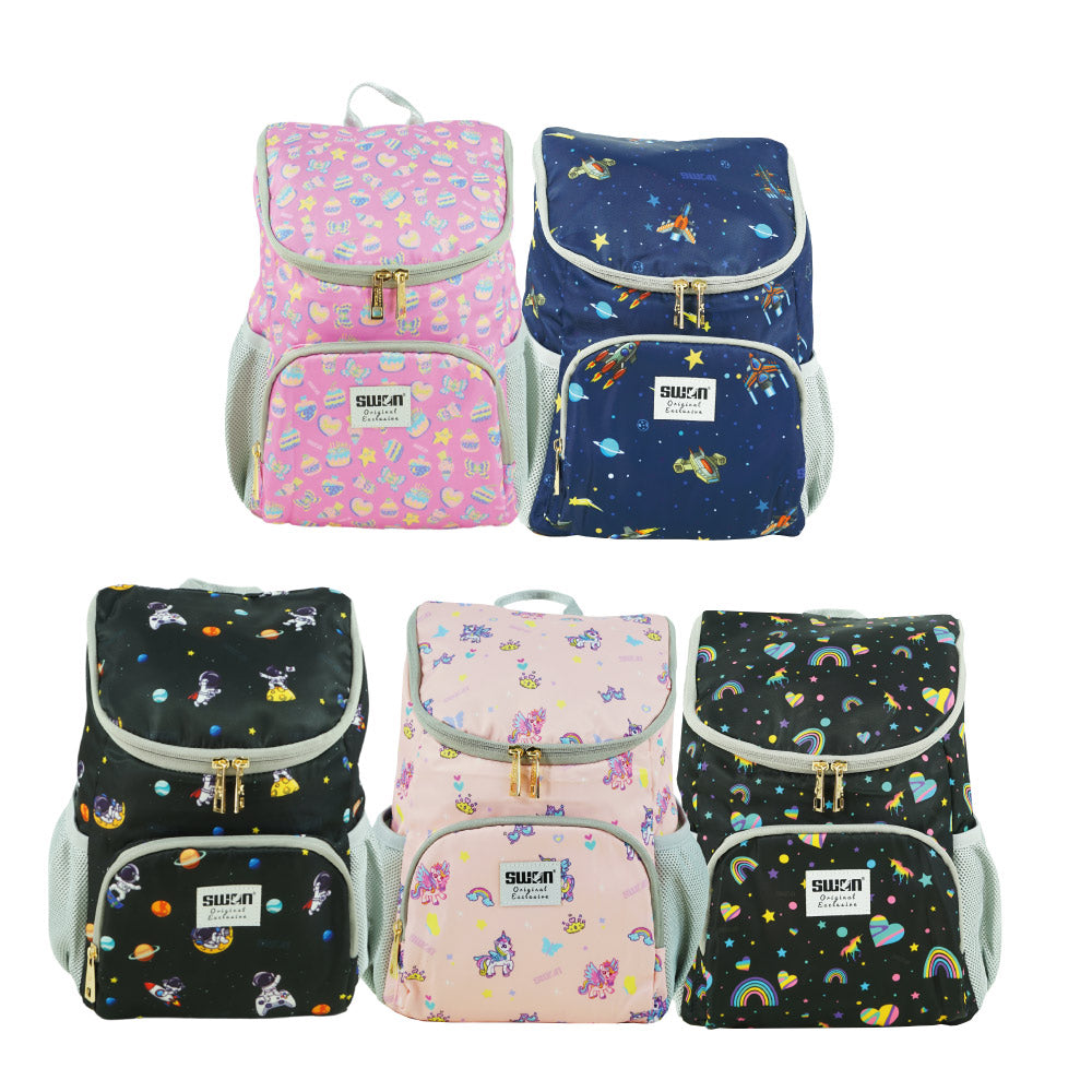 Swan 2D Lite (M) Kindergarten/Pre - School Bag/School Backpack