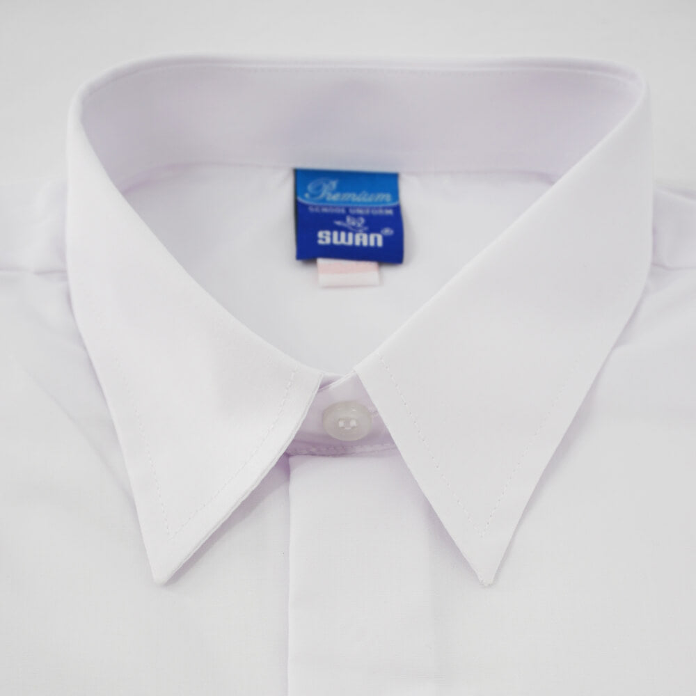 SWAN Premium White Short Sleeves School Uniform