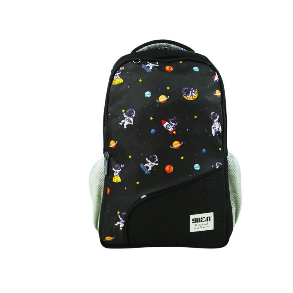 Swan Abstract Smile School Bag (L1) Backpack