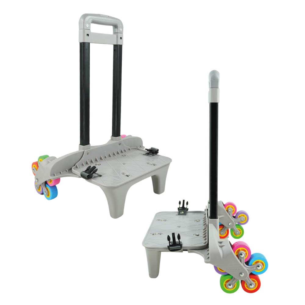 SWAN Smile Design 10Wheels Trolley School Bag (XL)