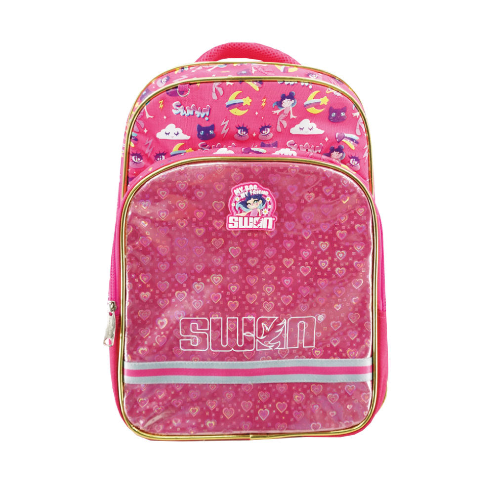 Swan Smile Pop Up School Bag (XXL)