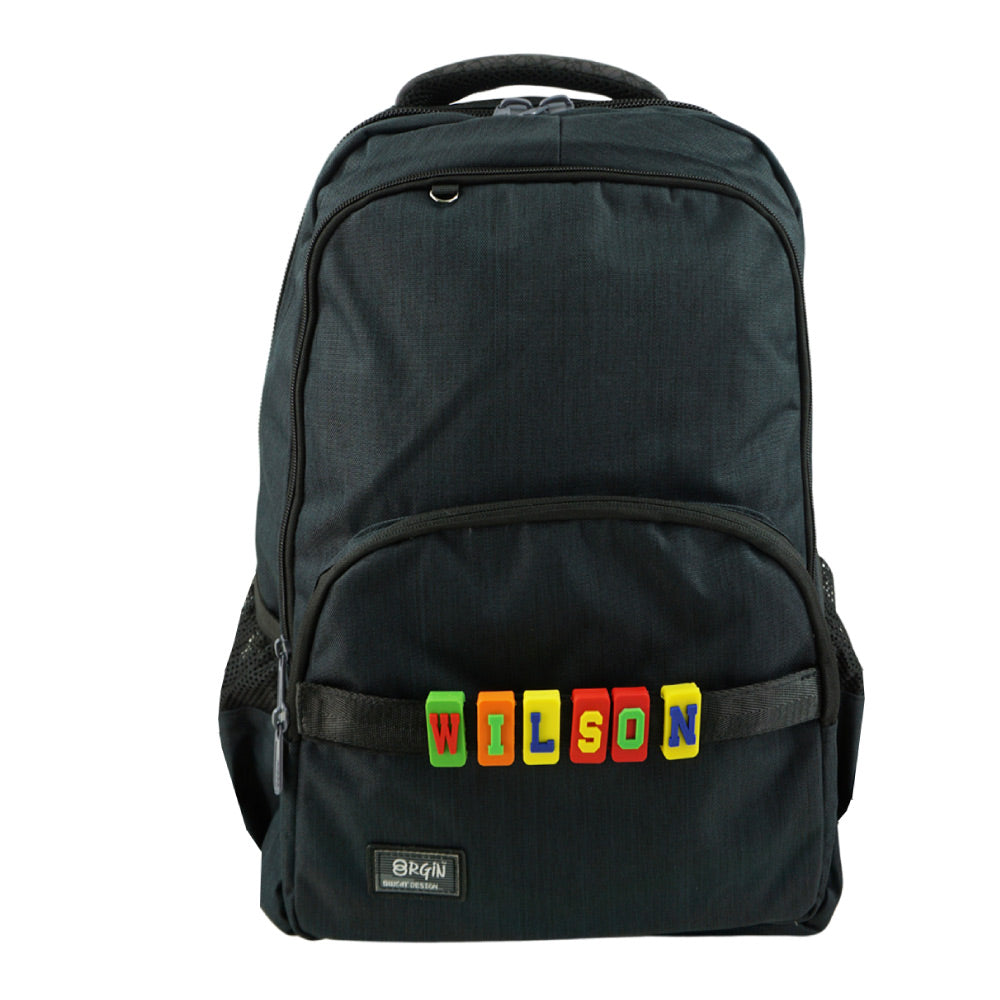 Swan Metal Design 3 Backpack (E)