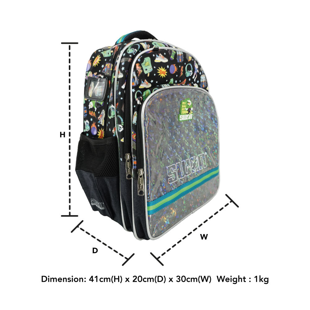 Swan Smile Pop Up School Bag (XXL)