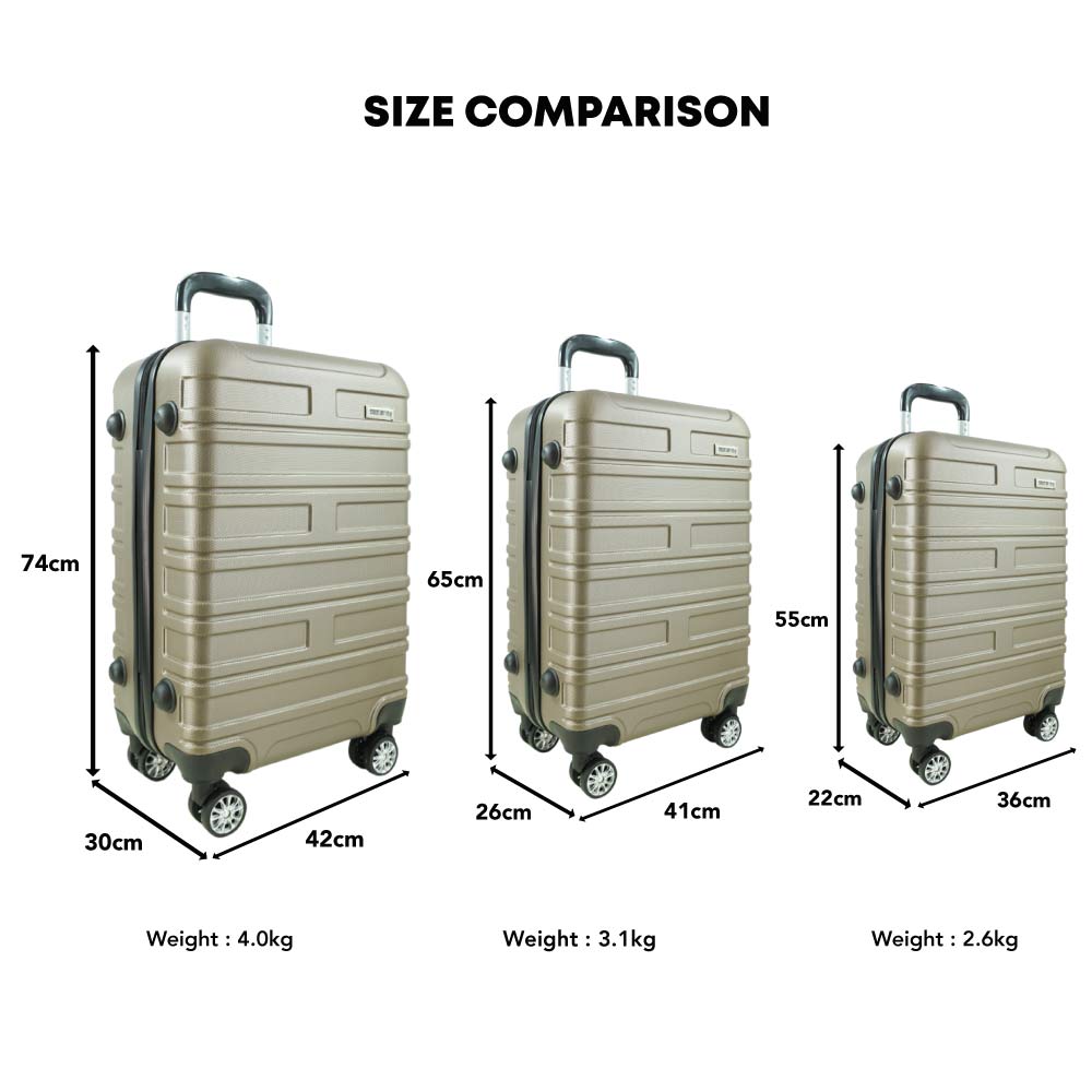 Swan ABS Luggage 20"/ 24" /28"