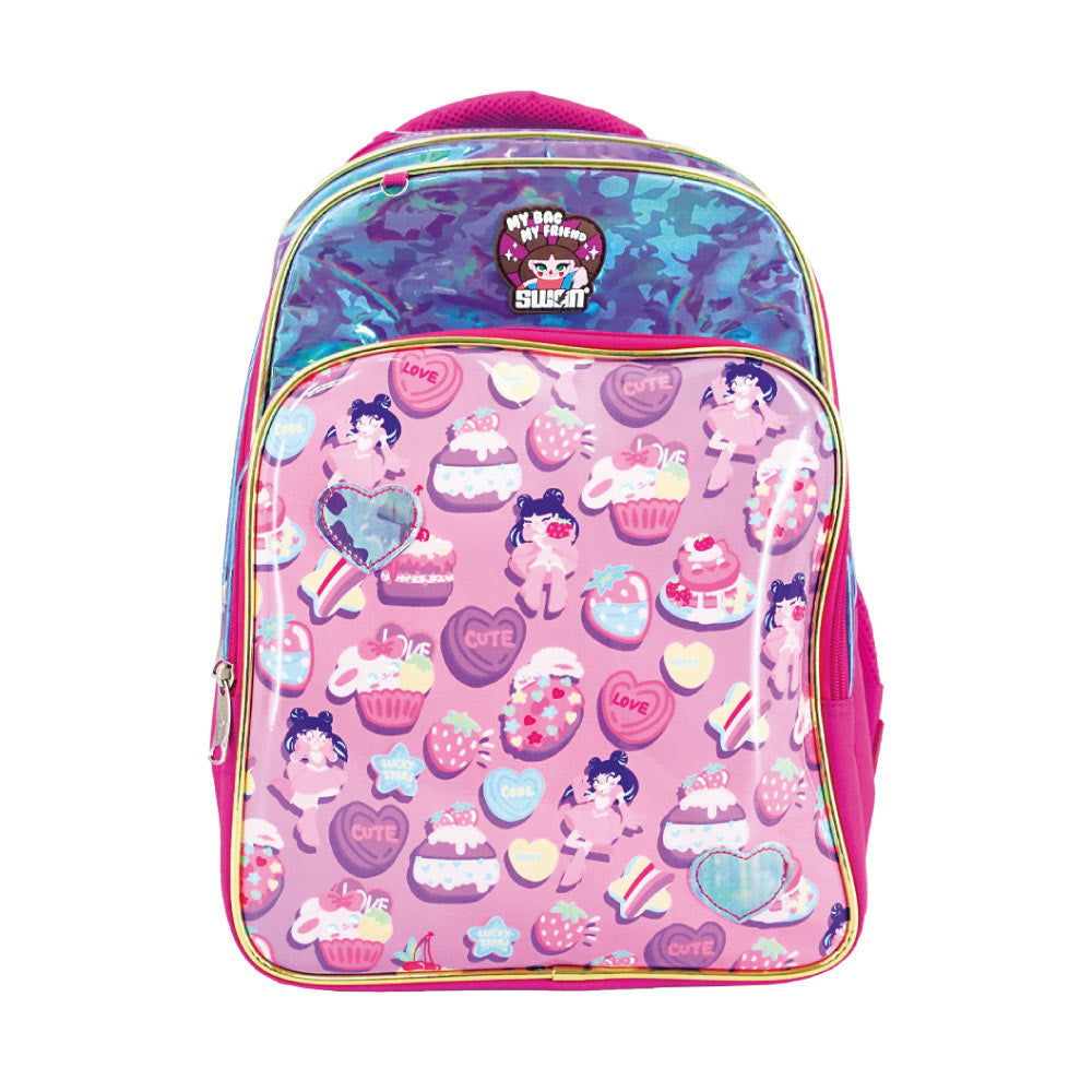 Swan Smile Doodle 3 School Bag (XXL)