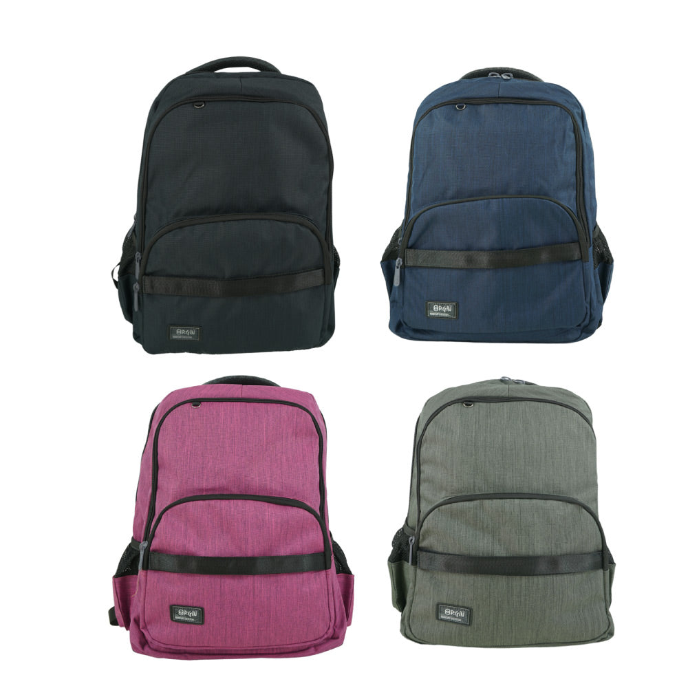 Swan Metal Design 3 Backpack (E)