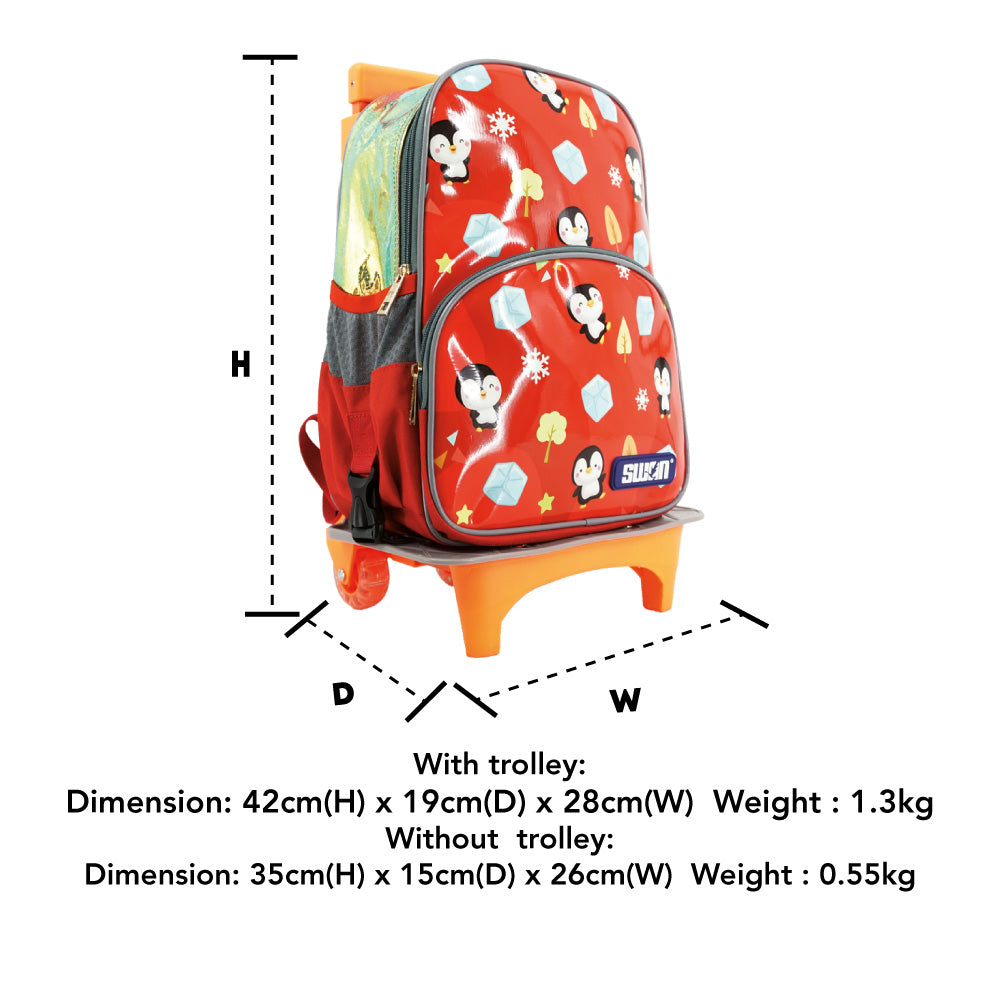 SWAN Kindergarten 2 Trolley Backpack