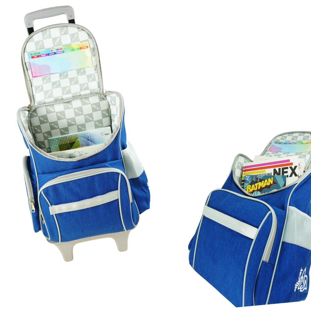 SWAN Space Max (XXL) Trolley School Bag 10 Wheels Big Base