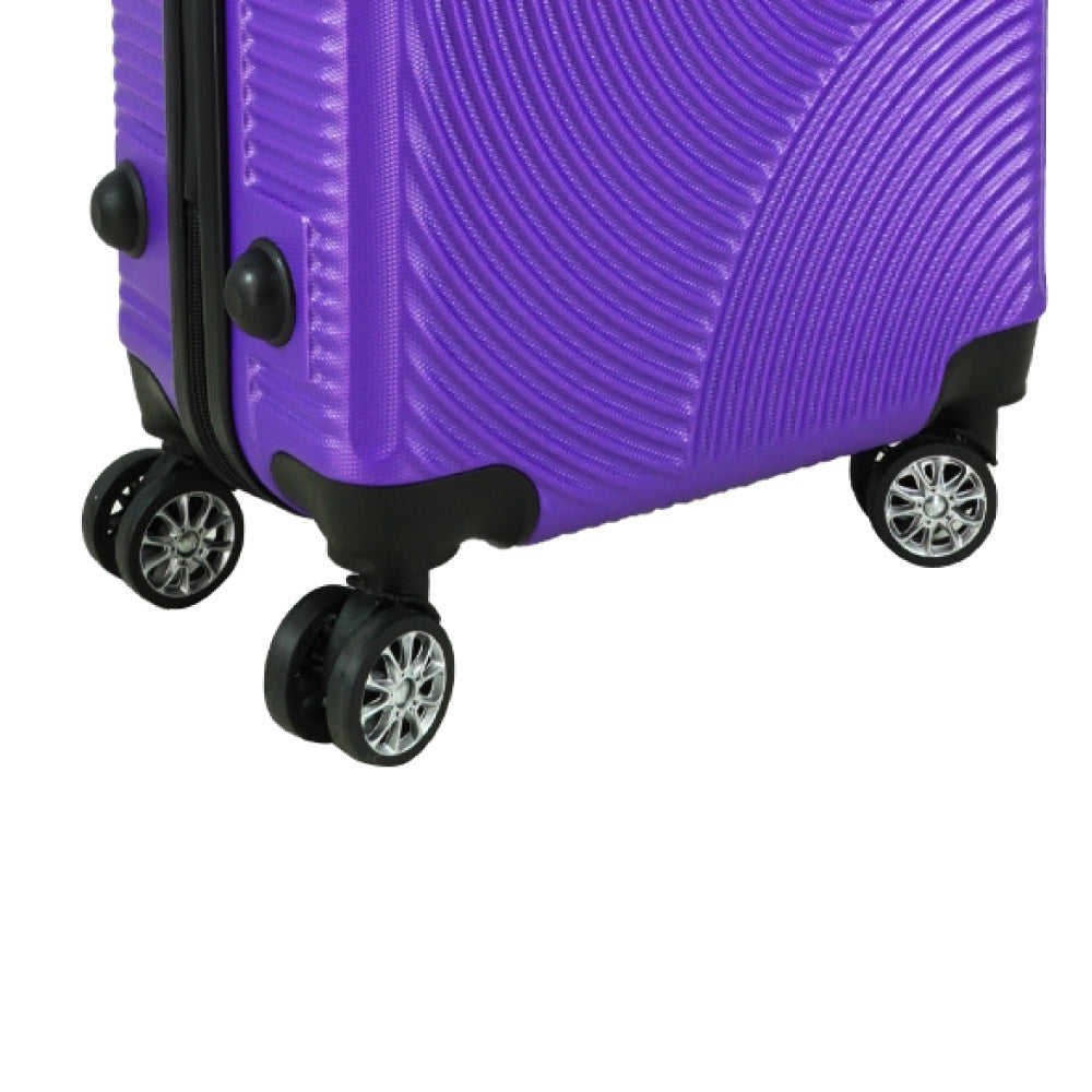 SWAN ABS Luggage 20" & 24" - Purple