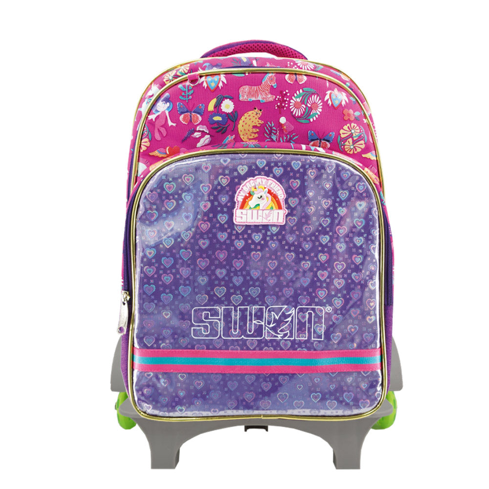 Swan Smile Pop Up Roll School Bag (XXL)