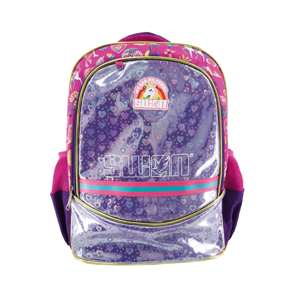 Swan Smile Pop Up School Bag (XL)